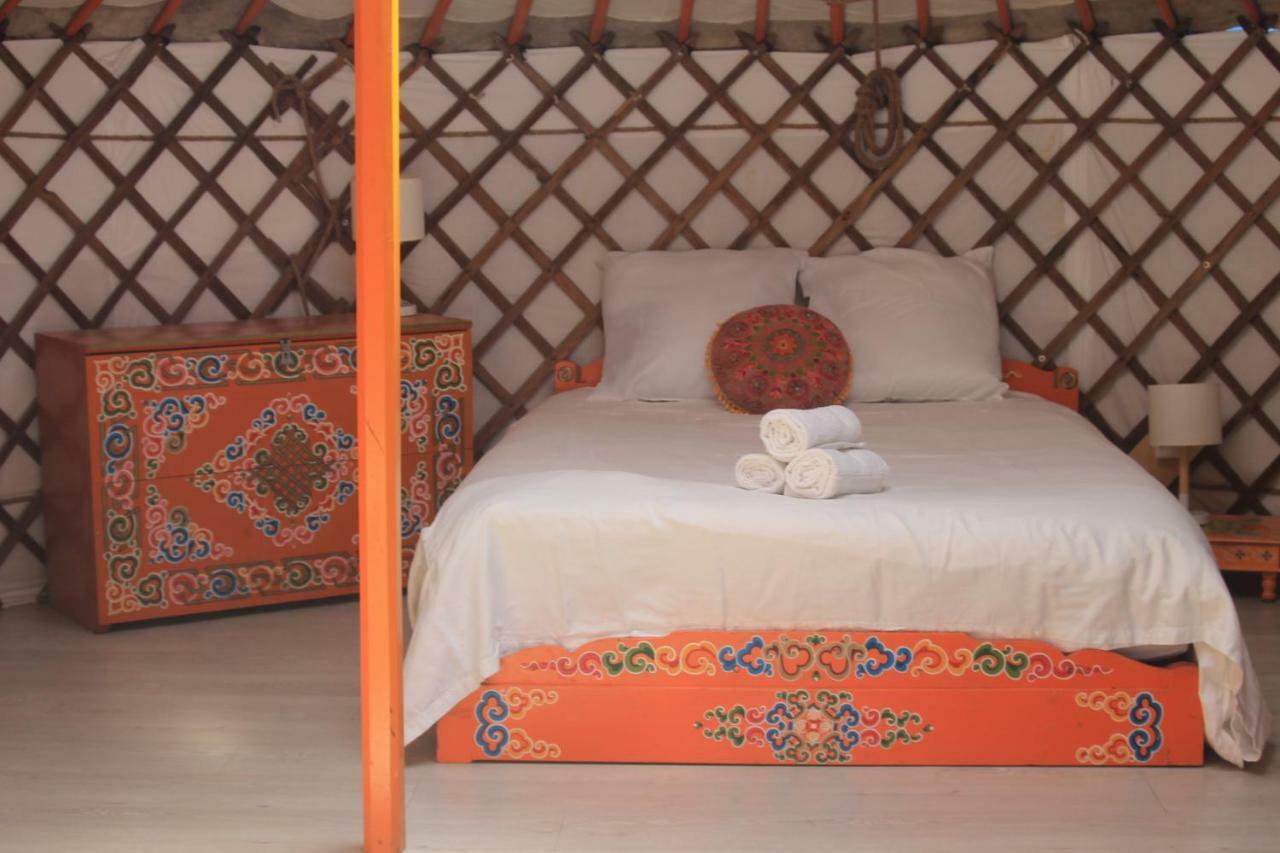 Yourte Grain De Folie Hotel Waben Kültér fotó